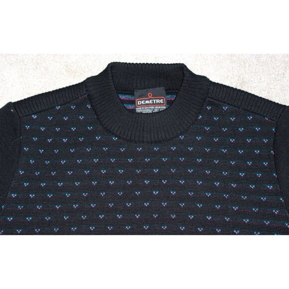 Vintage Alpine Ski Sweater - Demetre, Breast Cancer, Hong Kong - M, Excellent - Picture 4 of 9